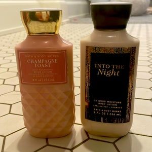 Baths and body works lotions